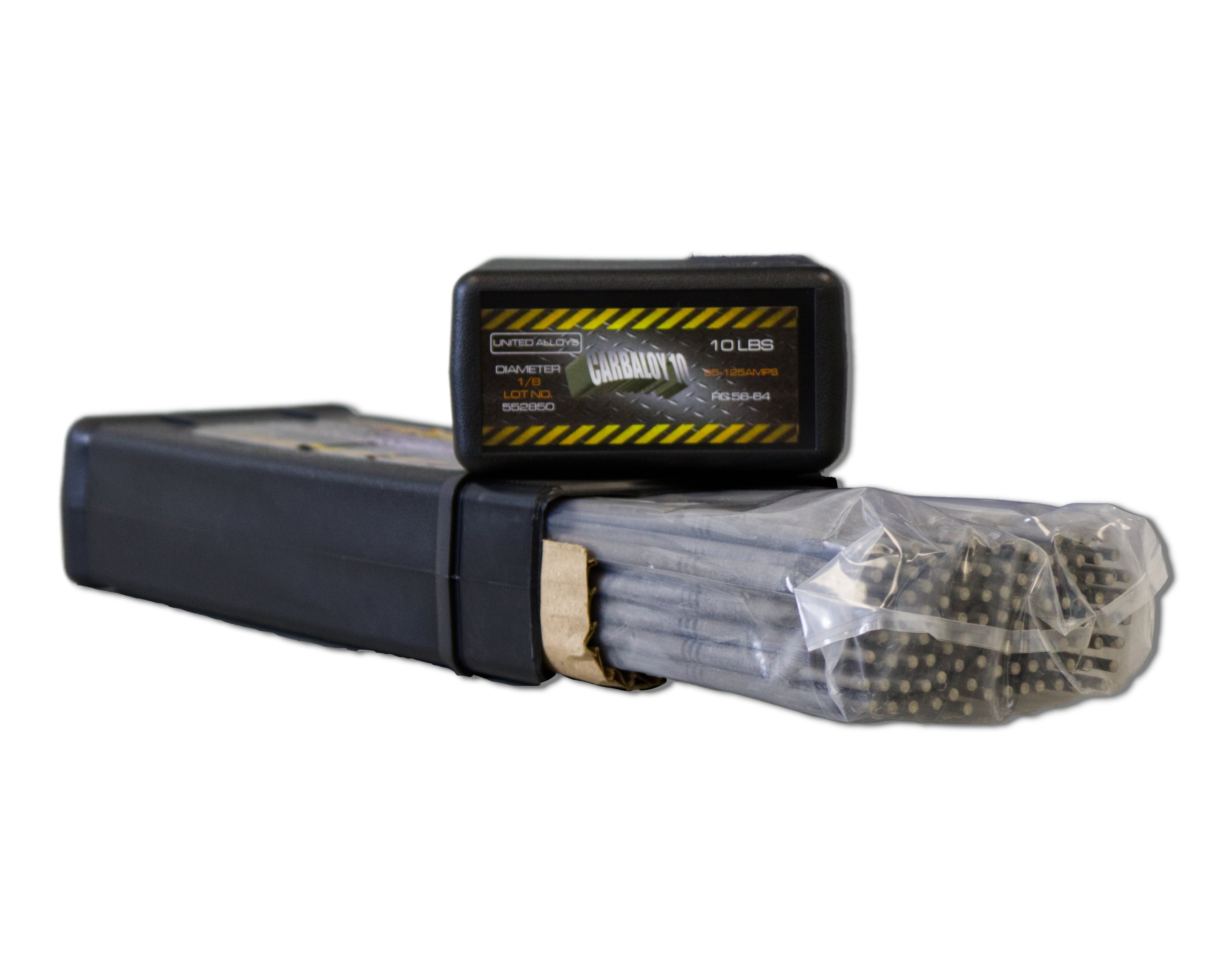 Carbaloy 10 High-Alloy Electrode for Extreme Abrasion and Impact Resistance