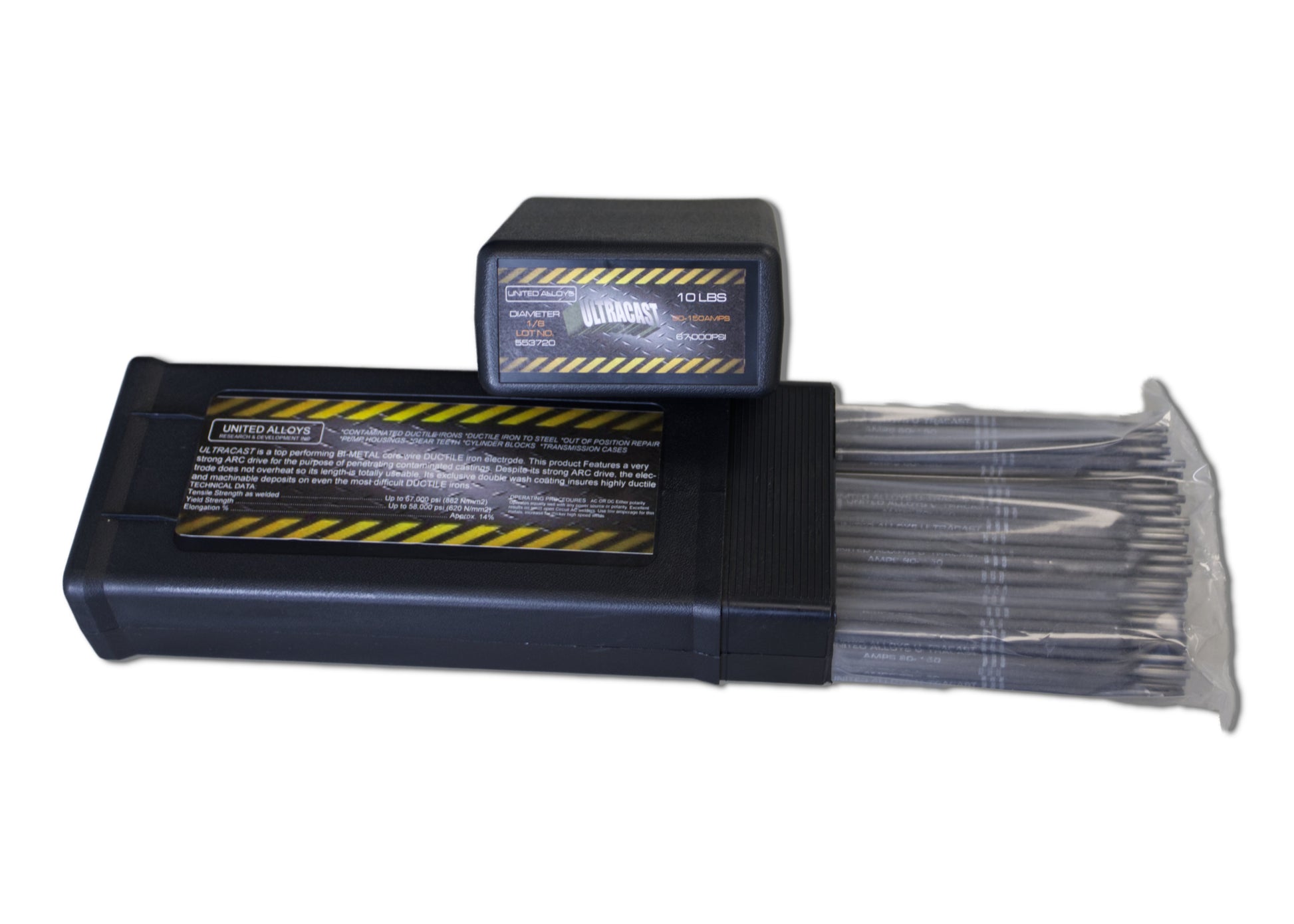 Ultracast Premium Electrode for Strong, Ductile, Multi-Layer Ductile Iron Welds