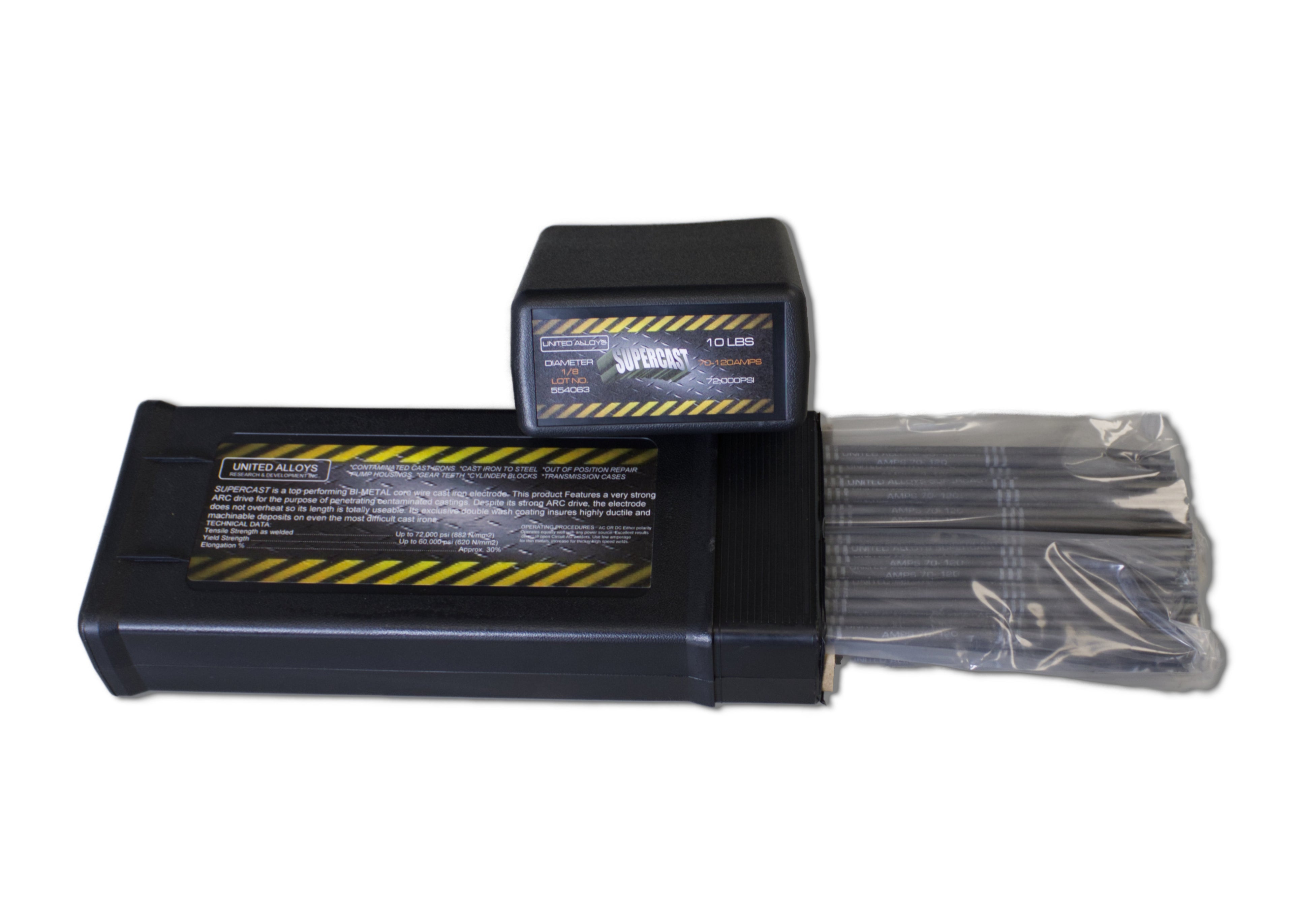 Supercast Strong, Crack-resistant, Machinable welds