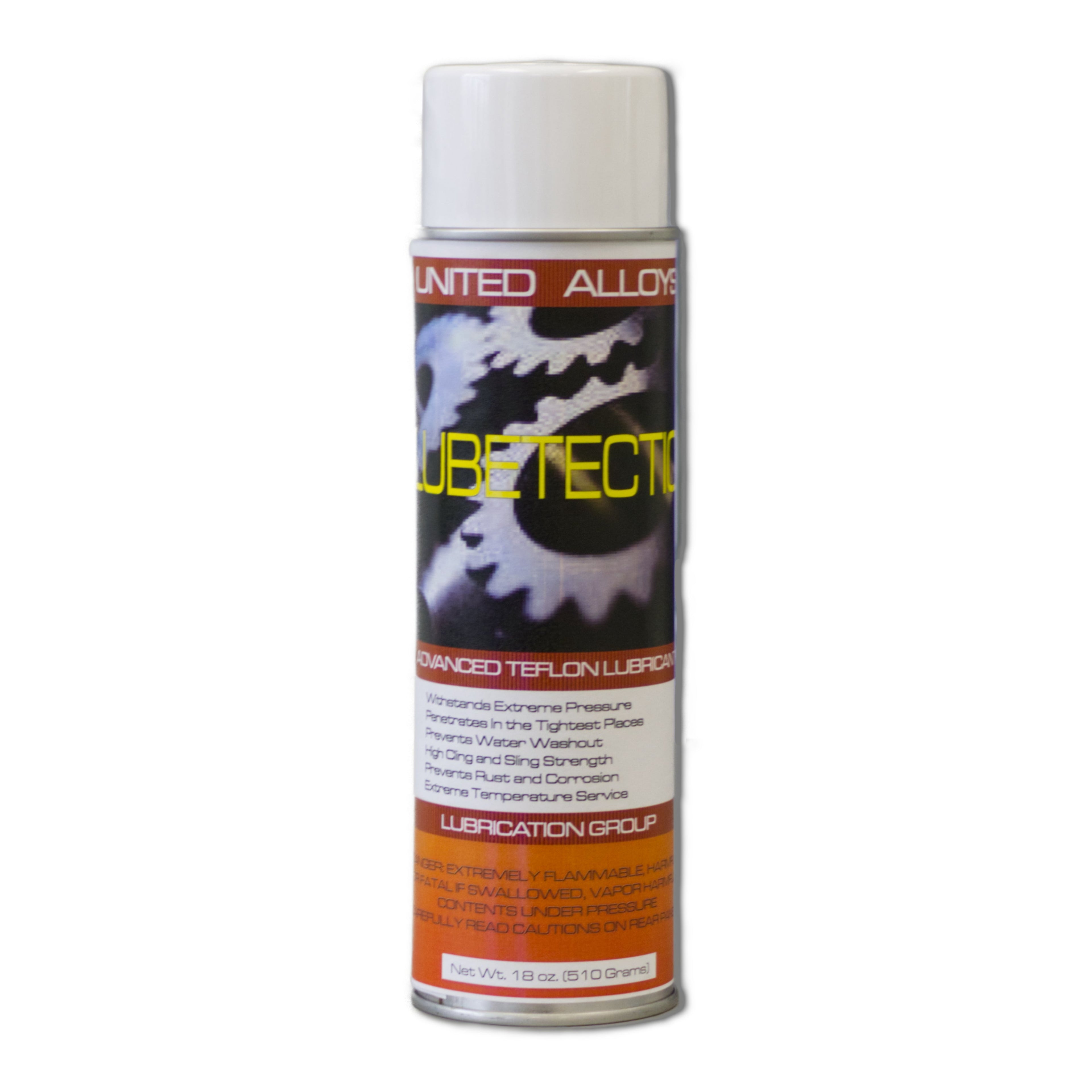 Lubetectic Heavy-Duty Teflon Lubricant for Extreme Conditions 18oz Can