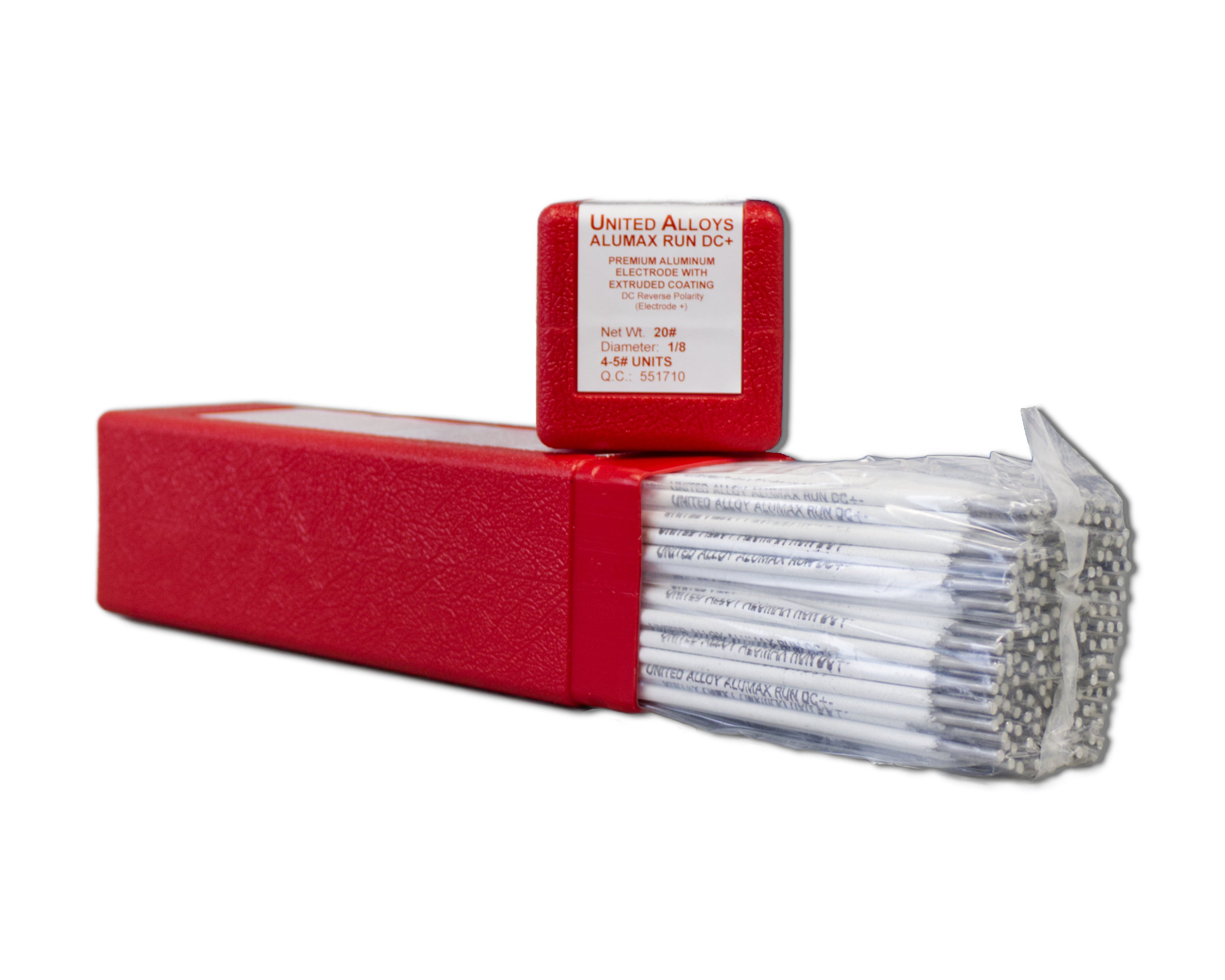 Alumax Fulx-Coated Aluminum Electrode, Strong, Porosity Free Welds