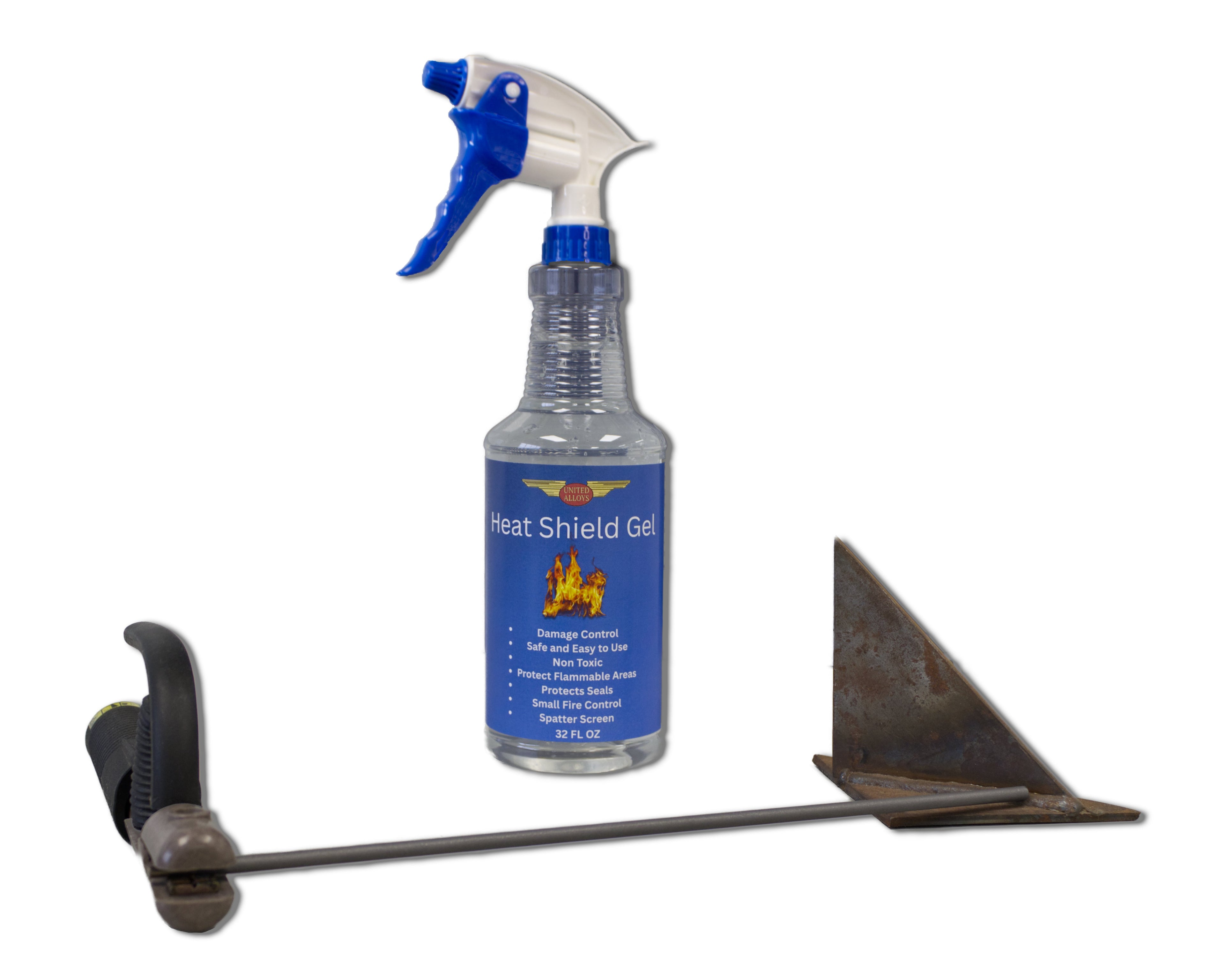 NEW AND IMPROVED Heat Shield Gel Spatter Screen for Welding