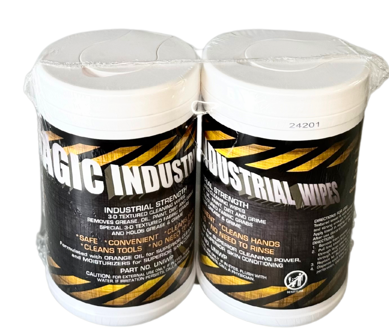 Magic Industrial Wipes 3-D textured Cleaning Wipe | 2 Pack